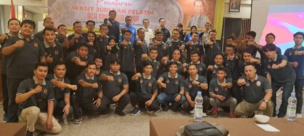 Persiapkan Porprov 2025, 52 Peserta Ikuti Sertifikasi Wasit Juri Dan Pelatih IBCA MMA Jawa Timur