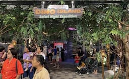 Dorong Transaksi Digital, BRI RO Surabaya Support Event Dino Island di Pakuwon City Mall