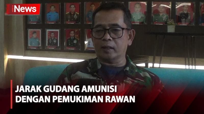 Kapuspen TNI Sebut Jarak Terdekat Gudang Amunisi Bogor dengan Pemukiman Warga 400 Meter
