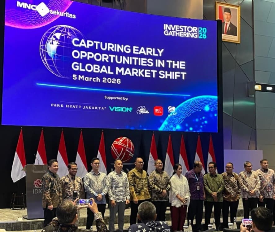 Lewat Investor Gathering & Corporate Forum 2026, MNC Sekuritas Ajak Investor Tangkap Peluang di Tengah Dinamika Pasar Global Lewat Investor Gathering & Corporate Forum 2026, MNC Sekuritas Ajak Investor Tangkap Peluang di Tengah Dinamika Pasar Global