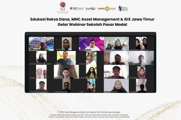 Edukasi Reksa Dana, MNC Asset Management dan IDX Jawa Timur Gelar Webinar Sekolah Pasar Modal Edukasi Reksa Dana, MNC Asset Management dan IDX Jawa Timur Gelar Webinar Sekolah Pasar Modal