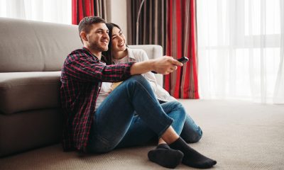 couple sitting floor