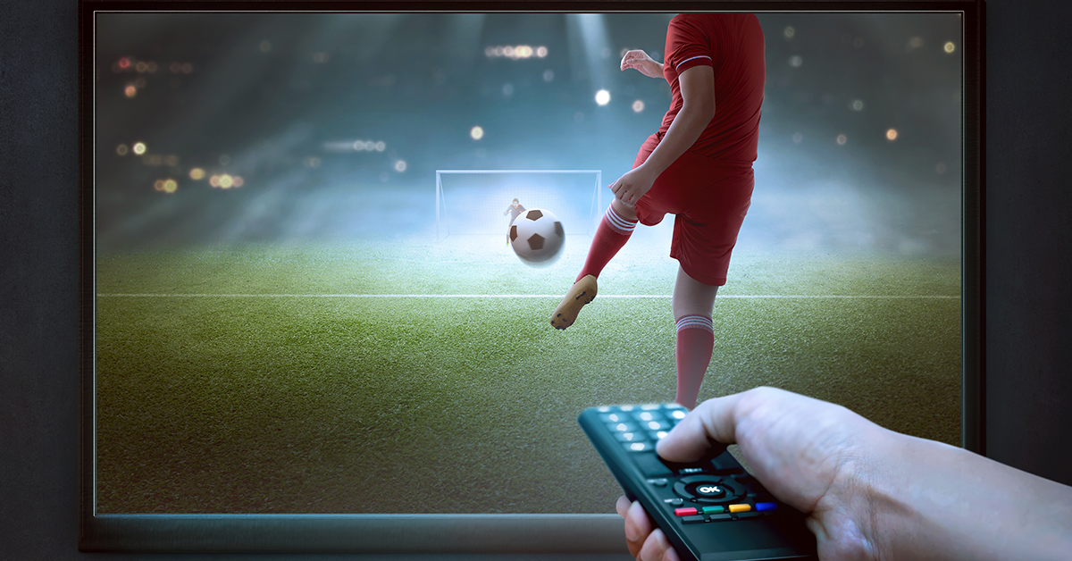 hand remote football