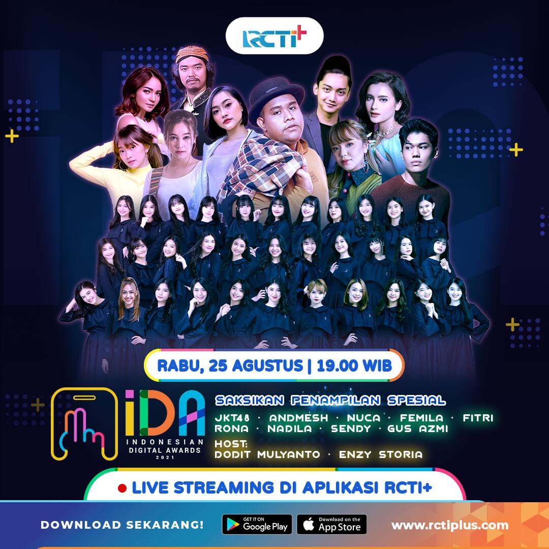 nonton live streaming indonesian digital awards 2021