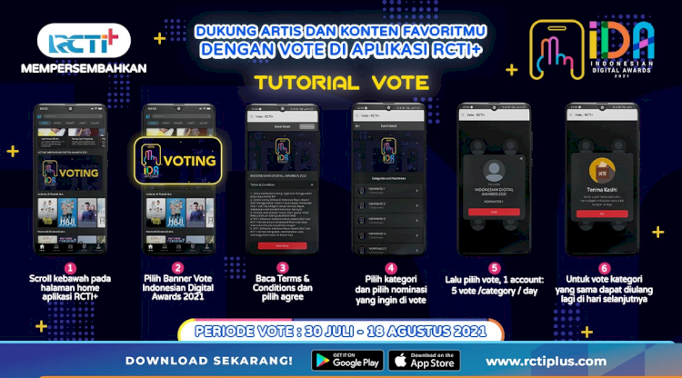 tata cara voting indonesian digital awards 2021