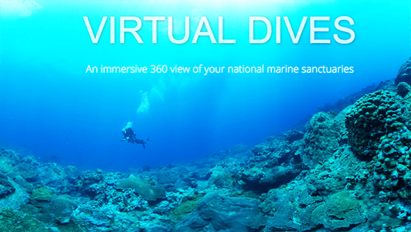 Virtual Dives with National Marine Sanctuaries