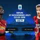 as roma vs ac milan 1 november 2021