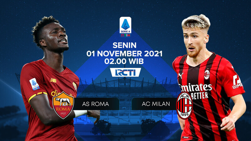 as roma vs ac milan 1 november 2021