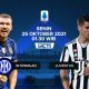 inter milan vs juventus 25 oktober 2021