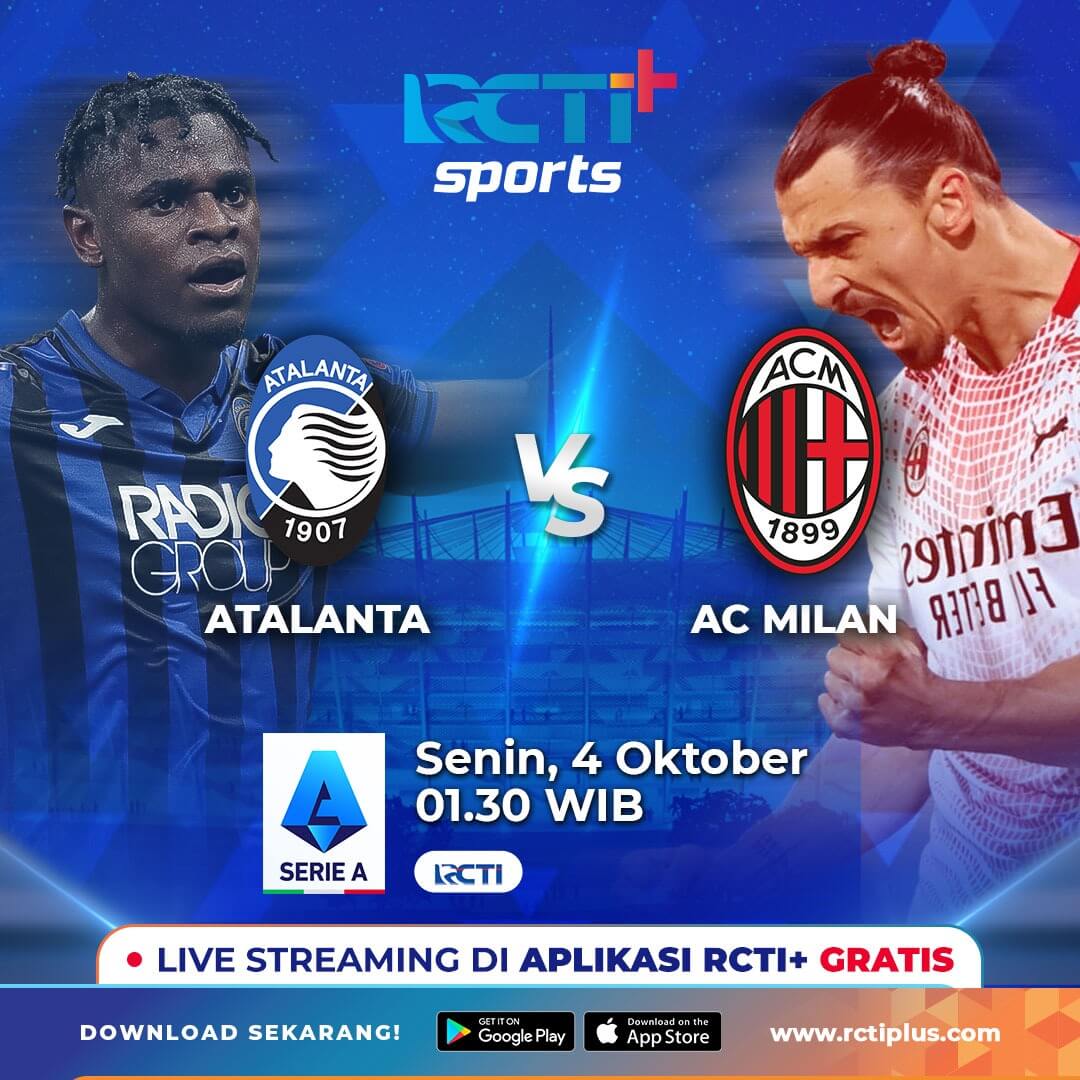 link streaming atalanta vs ac milan