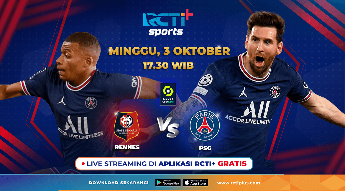 live streaming rennes vs psg
