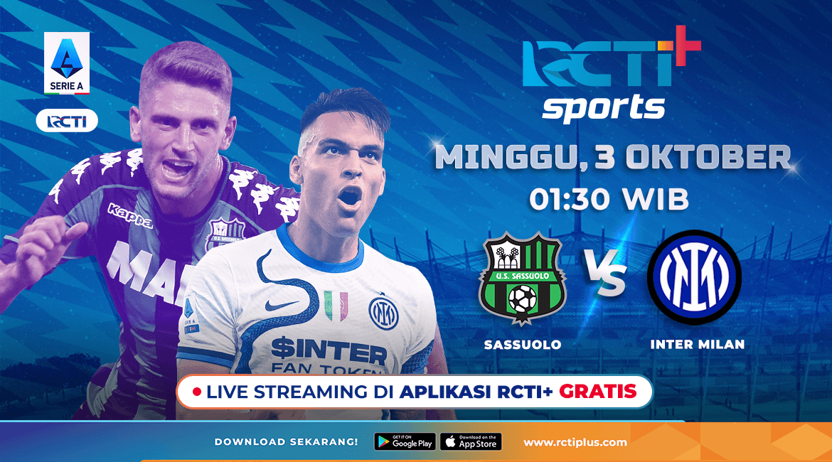 link streaming sassuolo vs inter milan