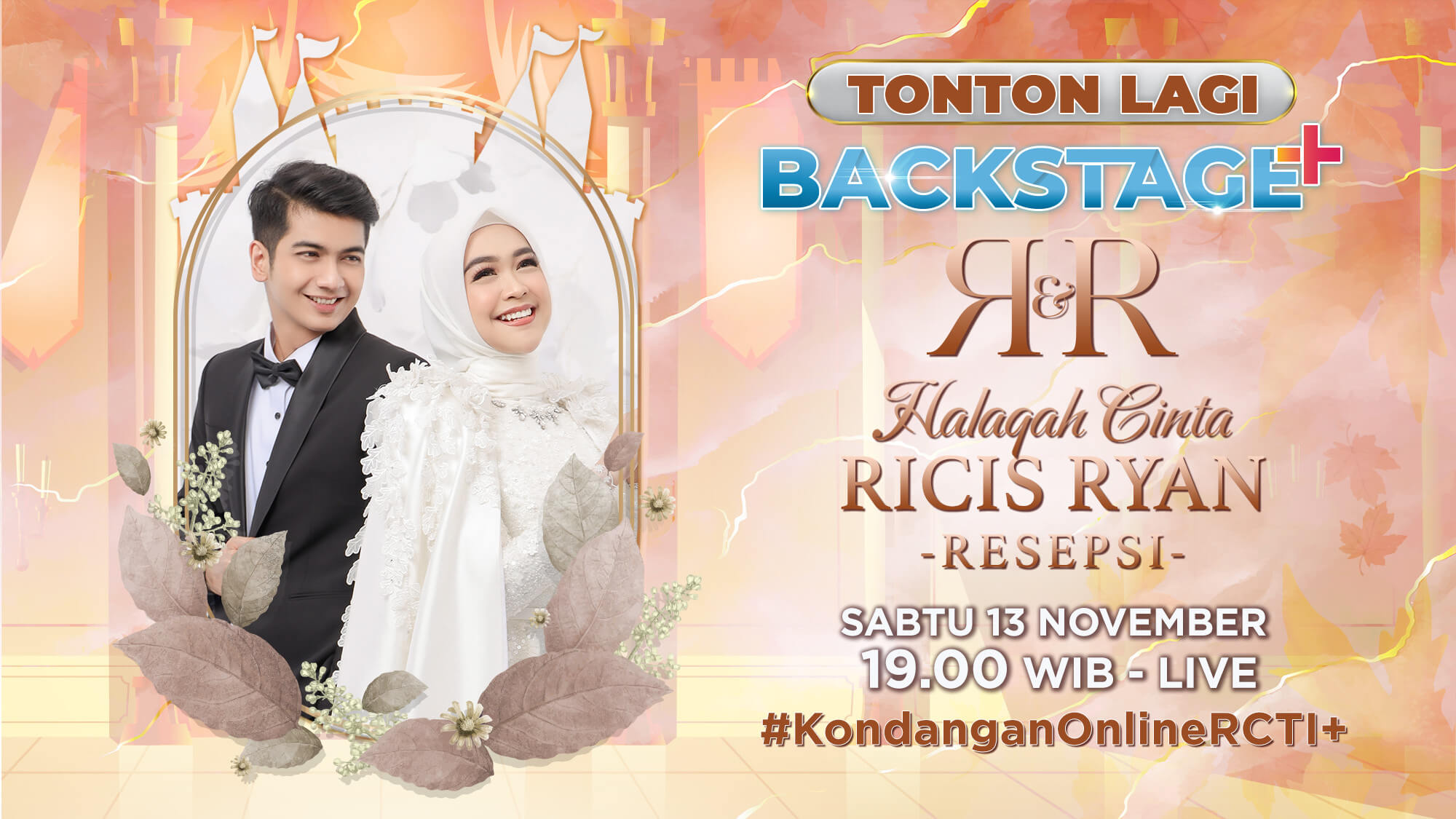 live streaming akad nikah ricis -ryan