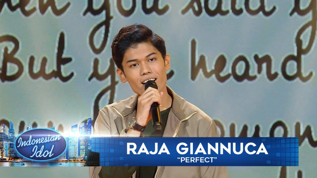 Perfect Ed Sheeren Nuca Indonesian Idol
