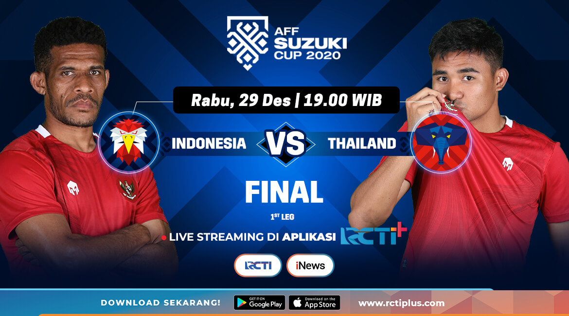 aff cup timnas indonesia thailand hari ini