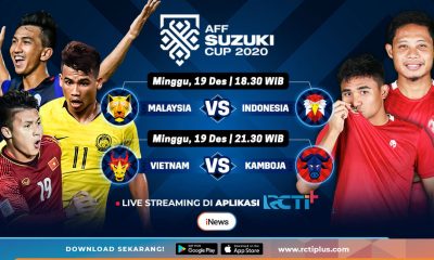 timnas indonesia vs malaysia aff suzuki cup malam ini