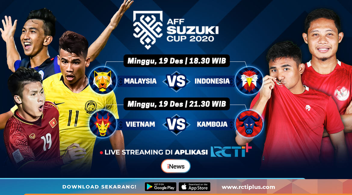 timnas indonesia vs malaysia aff suzuki cup malam ini