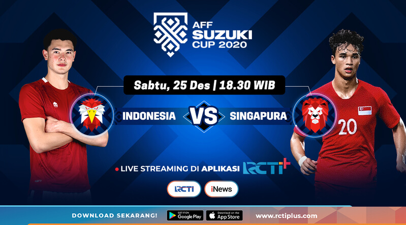 timnas malam ini leg 2 indonesia vs singapura