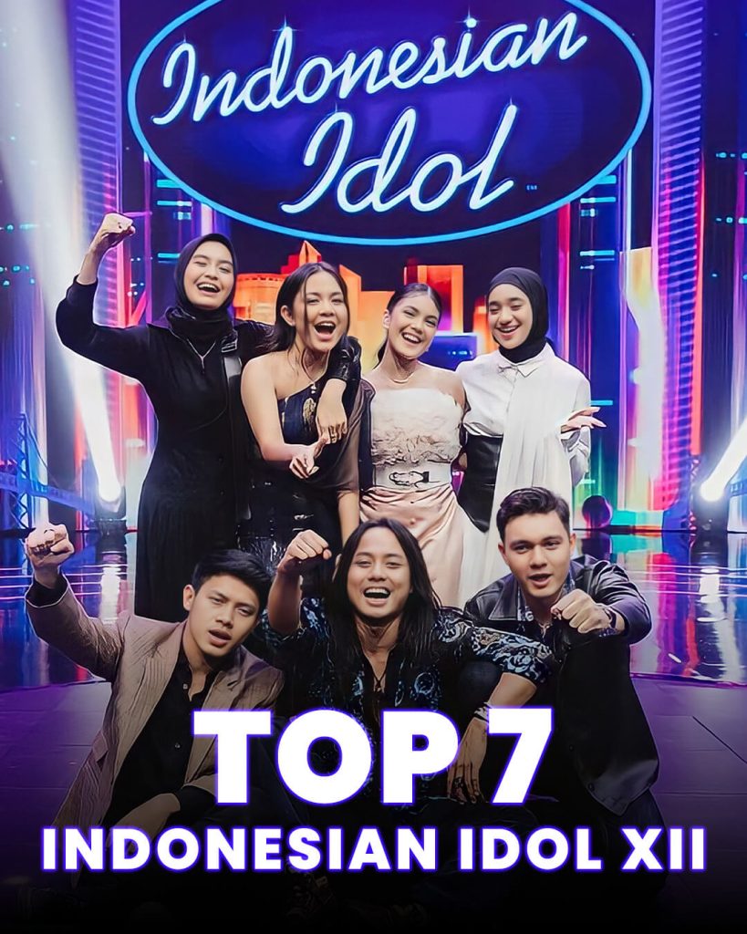 indonesian idol top 7 malam ini