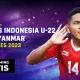 Jadwal Timnas Indonesia U22 vs Myanmar SEA Games 2023