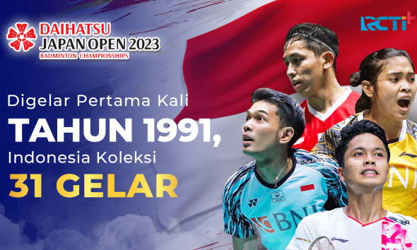Japan Open 2023: Digelar Pertama Kali Tahun 1991, Indonesia Koleksi 31 Gelar