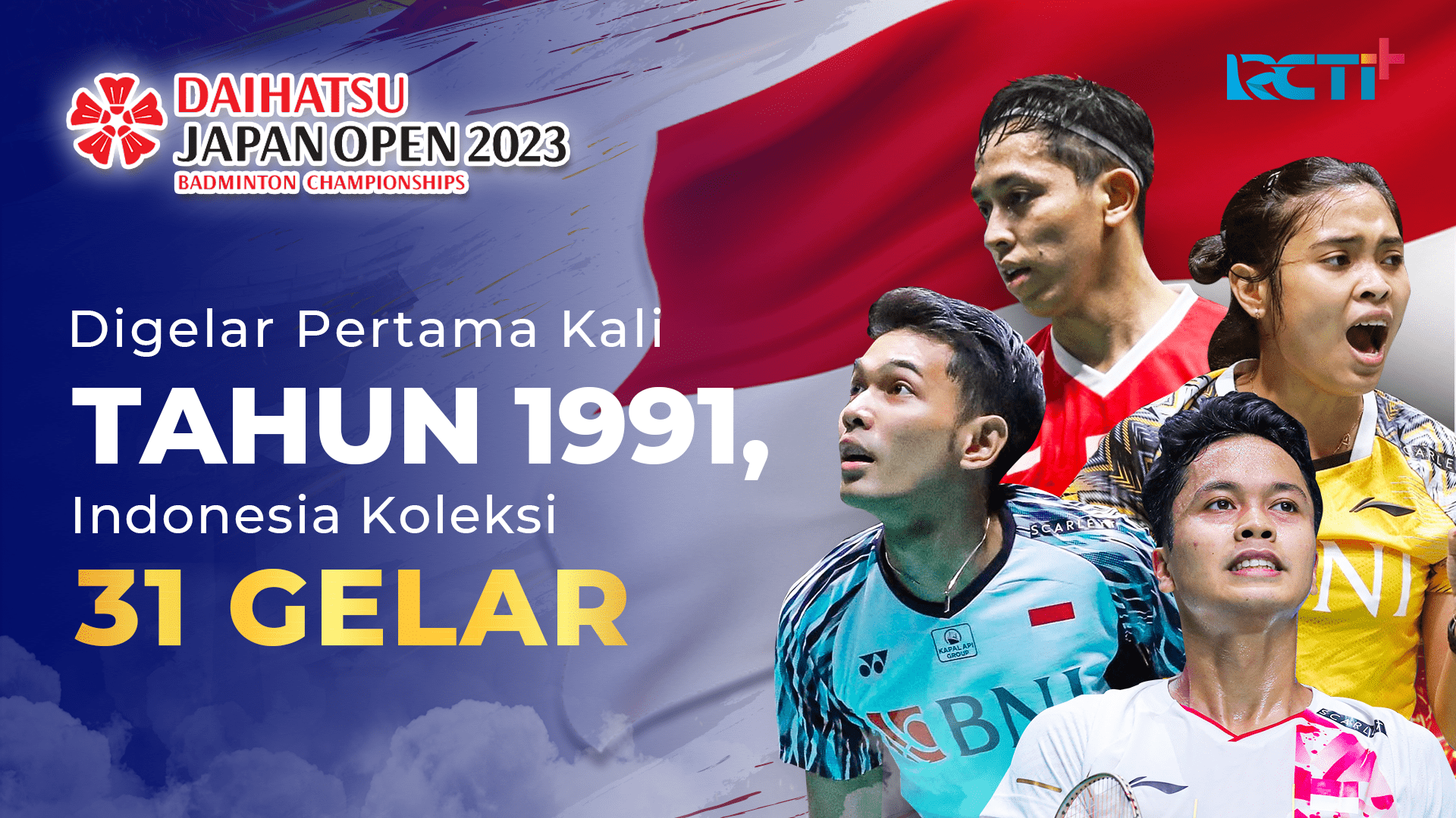 Japan Open 2023: Digelar Pertama Kali Tahun 1991, Indonesia Koleksi 31 Gelar