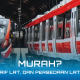 Murah Segini Tarif LRT, Dan Perbedaan LRT Dan MRT 