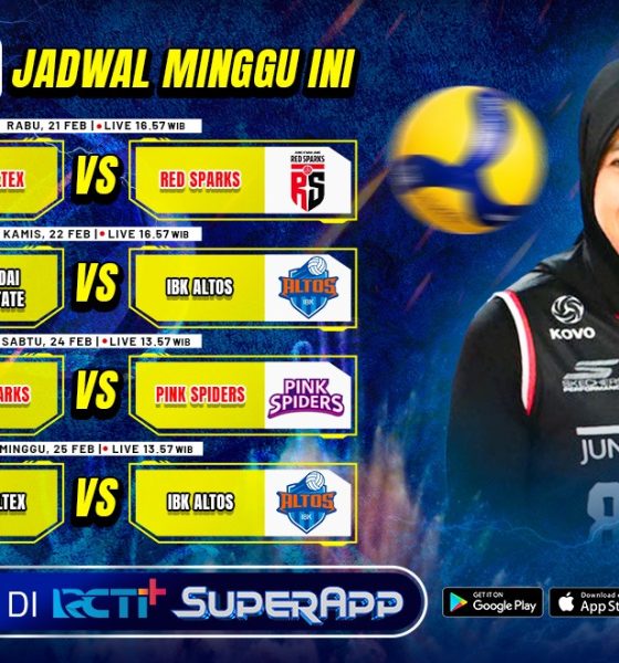 Jadwal Liga Voli Putri Korea Pekan Ini Ada Megawati Hangestri!