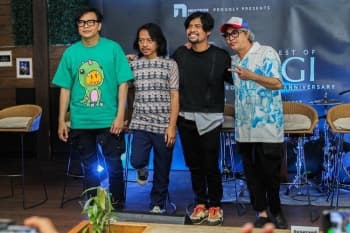 Rayakan 30 Tahun Berkarya, GIGI Akan Tur Konser di 5 Kota