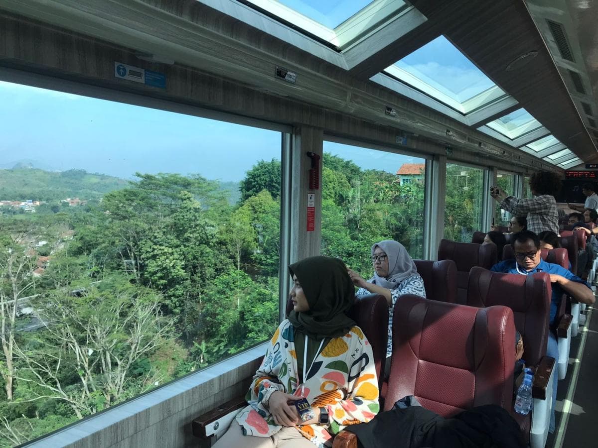 KAI Catat Pengguna Kereta Panoramic Tumbuh 38,6 Persen Sepanjang 2025