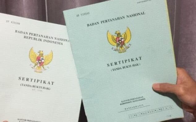 Catat, Biaya Ubah SHGB menjadi Sertifikat Hak Milik Hanya Rp50 ribu 
