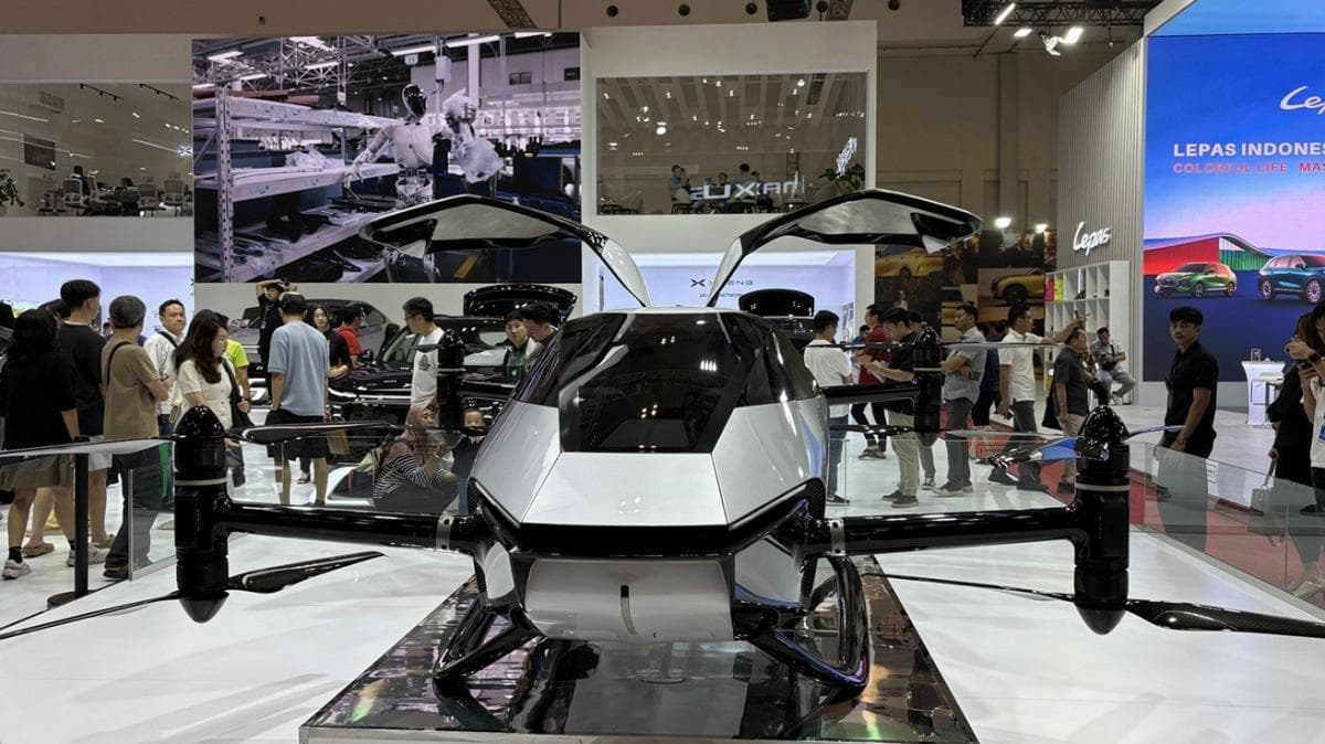 Mobil Terbang Xpeng Pikat Perhatian Pengunjung GIIAS 2025, Begini Penampakannya