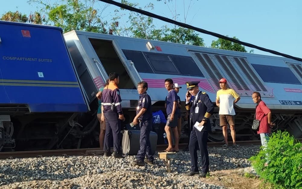 Imbas KA Argo Bromo Anjlok, 10 Kereta Terlambat Tiba di Malang dan Surabaya 