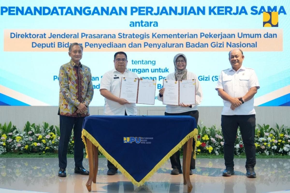 Bantu BGN, Kementerian PU Siap Bangun 31 Ribu Dapur MBG
