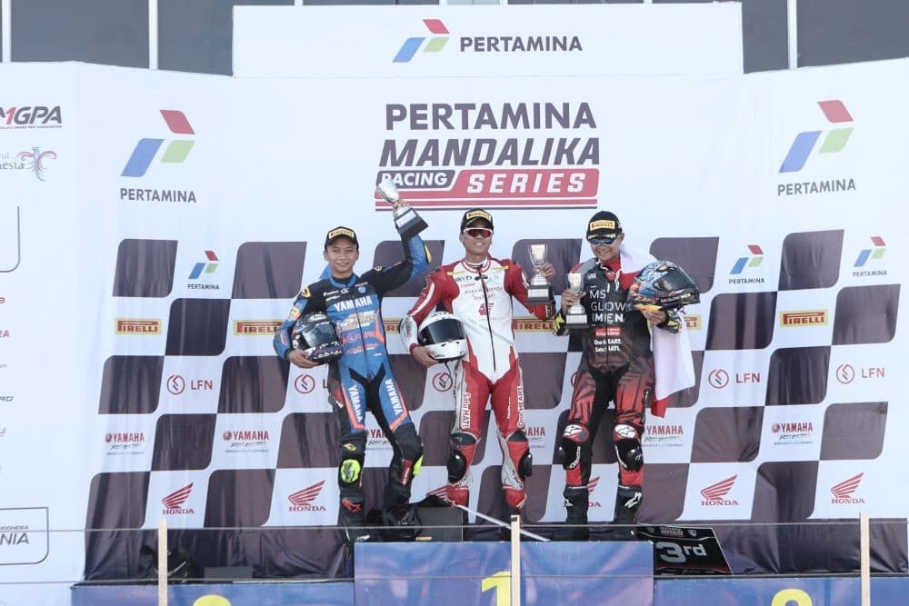 Gaspol di Pertamina Mandalika Circuit, Spirit Kemerdekaan Warnai Putaran Ketiga Kejurnas Sportbike