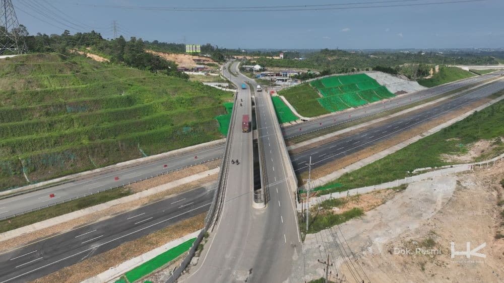 Tol IKN Seksi 3A Rampung Dibangun, Terhubung Langsung dengan Tol Balikpapan-Samarinda Tol IKN Seksi 3A Rampung Dibangun, Terhubung Langsung dengan Tol Balikpapan-Samarinda