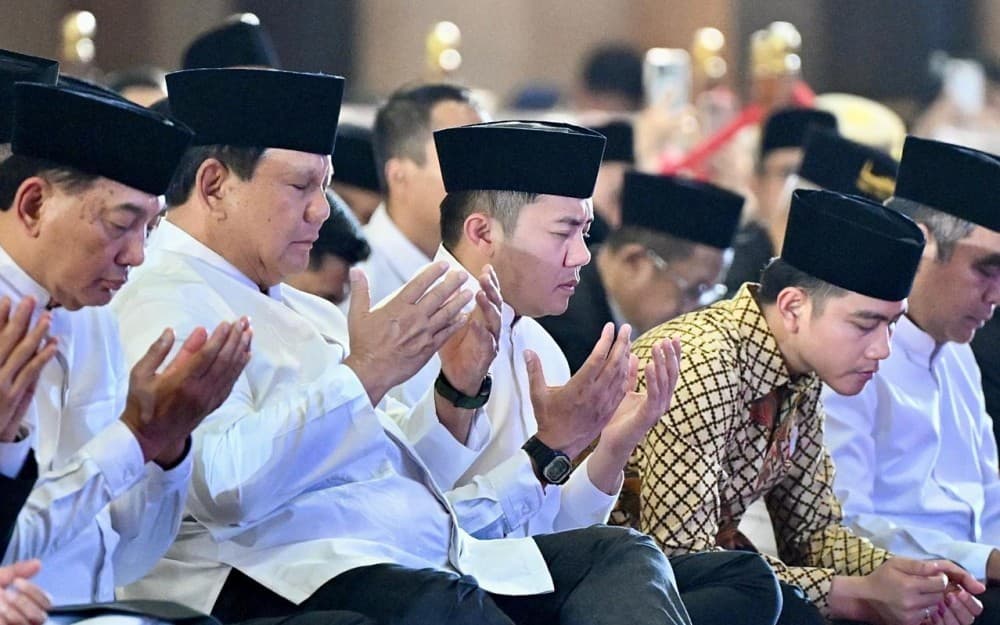 Peringati Maulid Nabi Muhammad, Prabowo Ajak Teladani Semangat Gotong Royong dan Persatuan