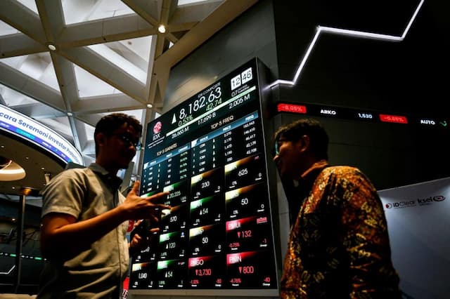 Bursa Sepekan: IHSG Menanjak 3,49 Persen, Market Cap Jadi Rp14.889 Triliun