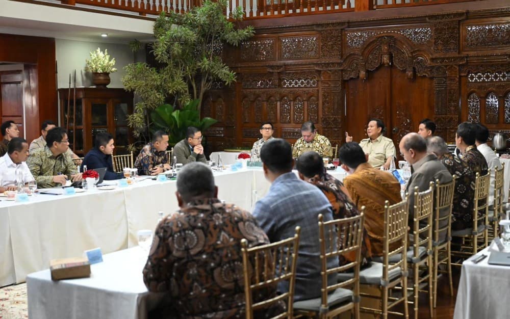 Prabowo Tak Bahas Soal Pemangkasan TKD saat Ratas Bareng Menkeu Purbaya