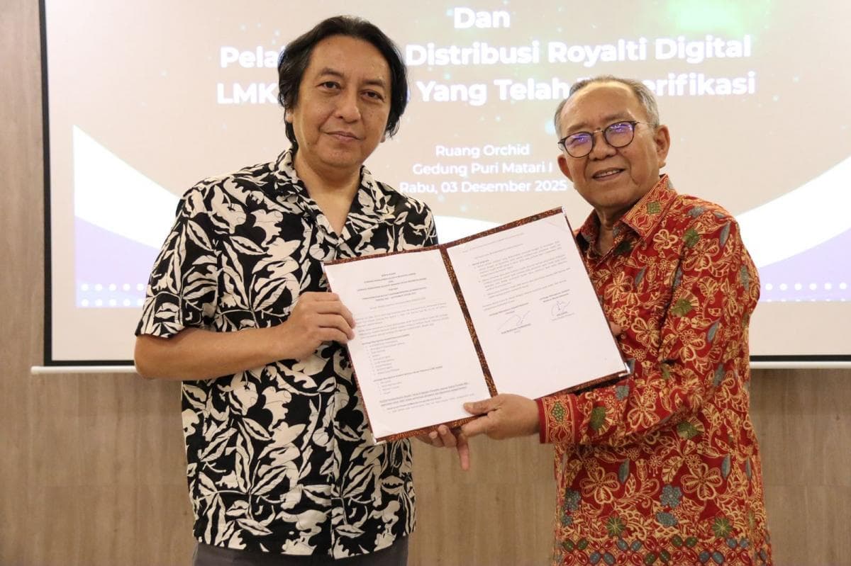 LMKN Rampungkan Verifikasi Royalti Digital Tahap III 2025, Capai Rp39,4 Miliar   