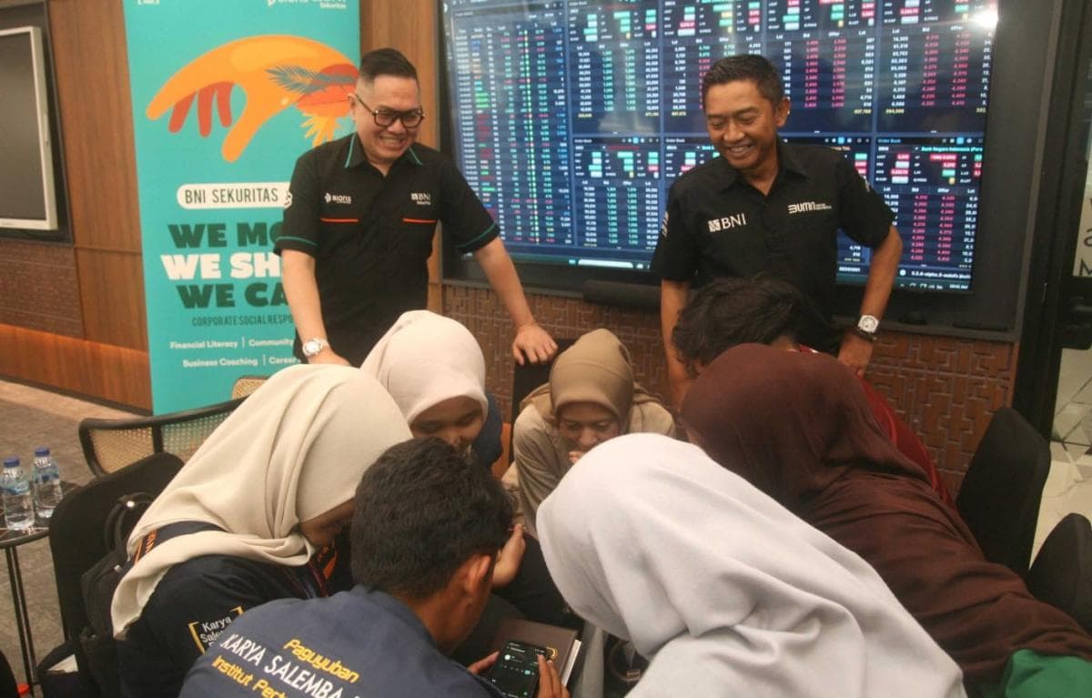 Dongkrak Literasi Keuangan, BNI Sekuritas Buka Peluang Karier Pasar Modal untuk Generasi Muda
