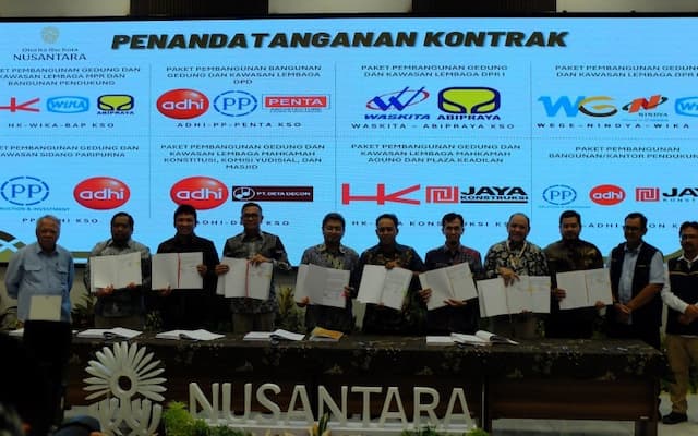 WIKA Bakal Bangun Gedung DPR dan MPR di IKN, Nilainya Rp3,66 Triliun