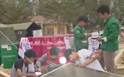 Pertamina Pasang PLTS di Posko Pengungsian Aceh Tamiang