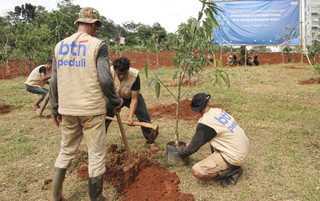 BTN (BBTN) Terapkan Teknologi untuk Program Keberlanjutan Lingkungan