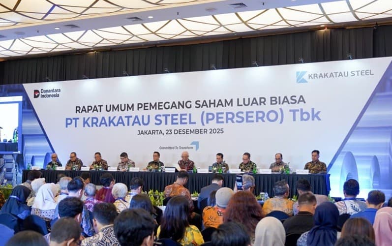 Krakatau Steel (KRAS) Rombak Direksi Usai Disuntik Danantara, Ini Susunan Terbarunya