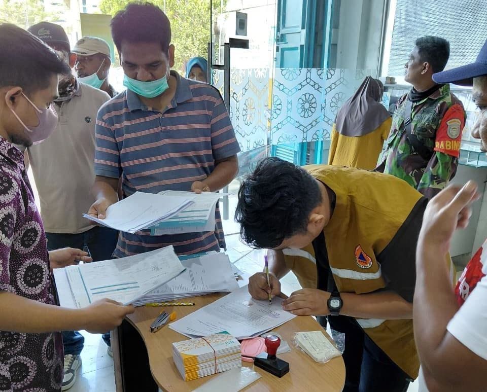 BNPB Salurkan Dana Tunggu Hunian bagi Korban Bencana Pidie Jaya