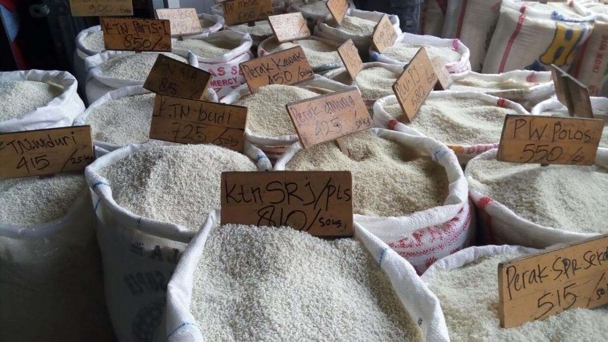 Stok Beras Nasional Dipastikan Aman hingga Lebaran