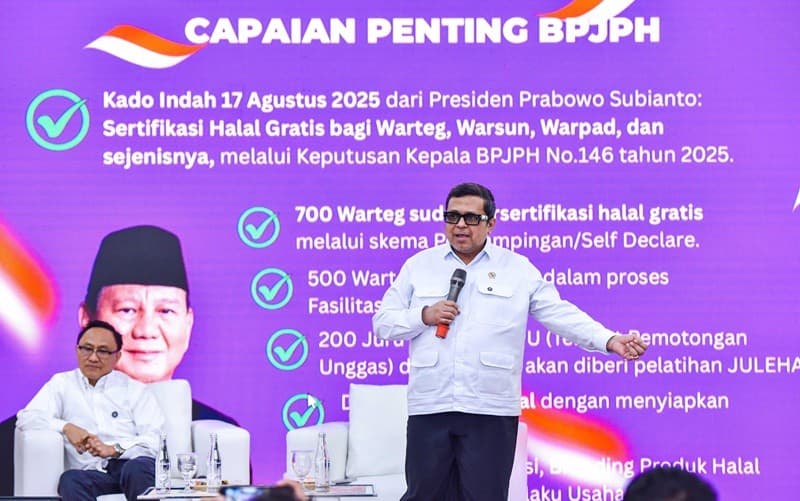 BPJPH Dorong Pelaku Mikro dan Kecil Manfaatkan Program Sertifikasi Halal Gratis