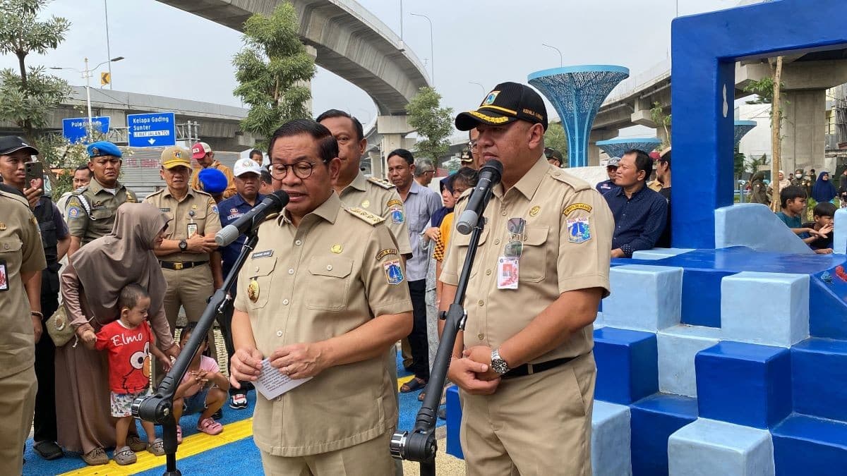 Taman Bendera Pusaka Bakal Diresmikan Februari, Dilengkapi Jogging Track 1.200 Meter