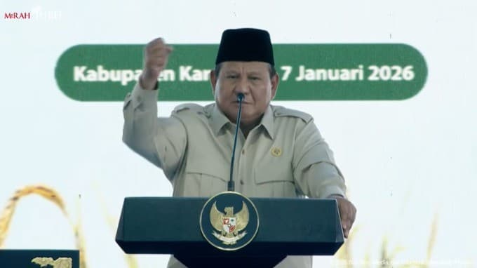 Prabowo Beberkan Setahun Jadi Presiden Banyak Oknum yang Ingin Menyogok